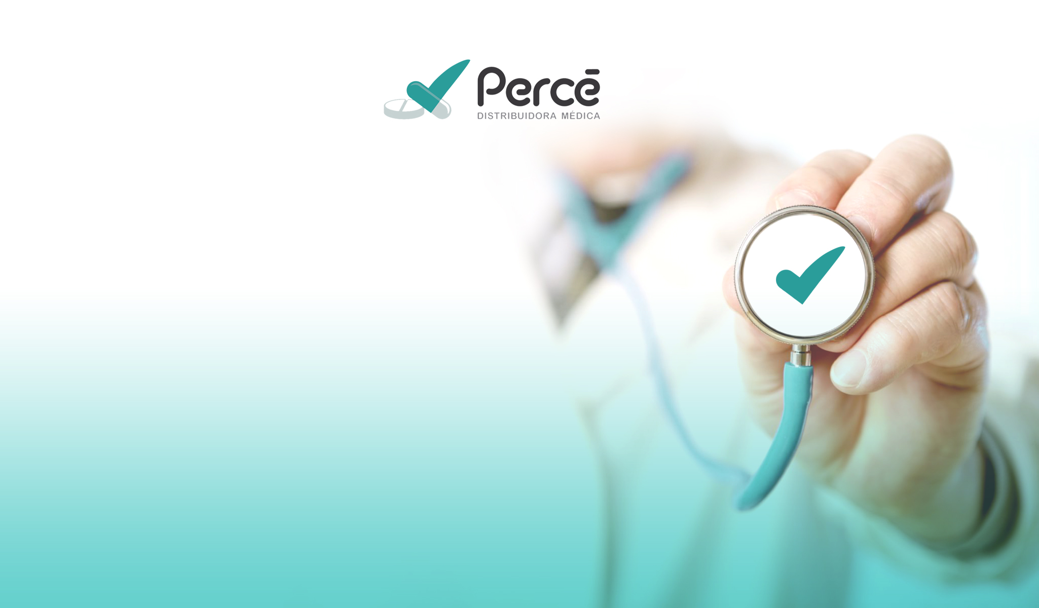 Bienvenidos a Distribuidora Médica Percé </br> <a href='#about' class='btn btn-skin btn-slide'>Quiénes Somos</a>